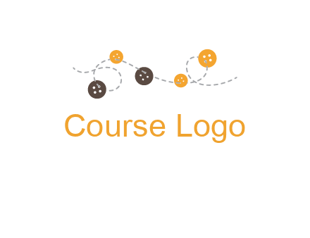 buttons and sewing logo