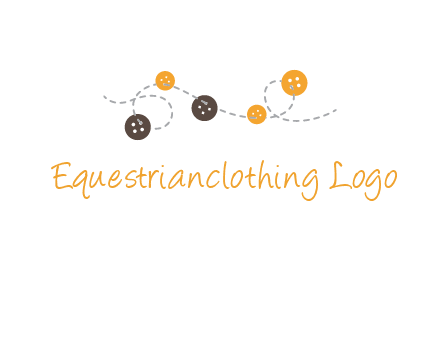 buttons and sewing logo