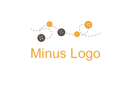 buttons and sewing logo
