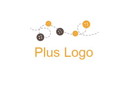 buttons and sewing logo