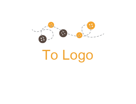 buttons and sewing logo
