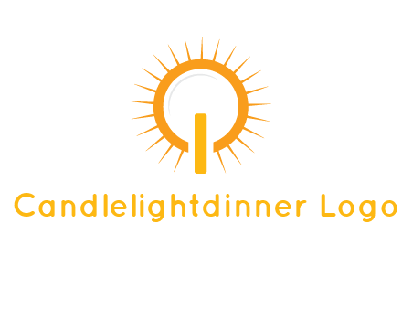 sun and bulb graphic