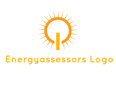 sun and bulb graphic