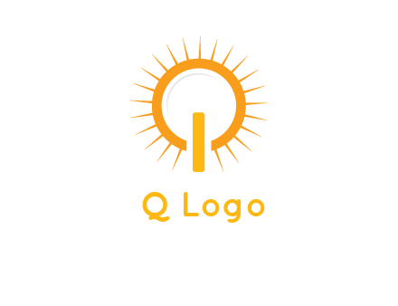 sun and bulb graphic