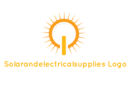 sun and bulb graphic