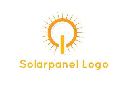sun and bulb graphic