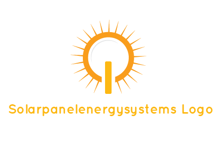sun and bulb graphic