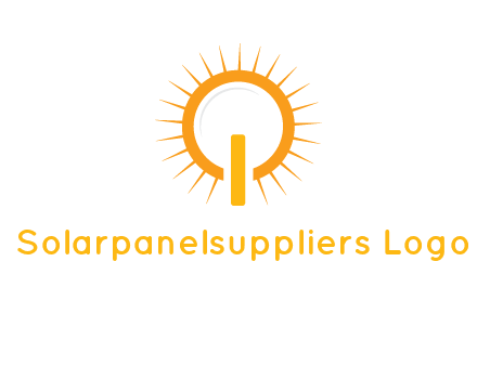 sun and bulb graphic