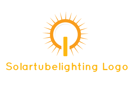 sun and bulb graphic