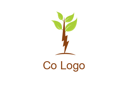 lightning tree logo