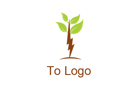 lightning tree logo