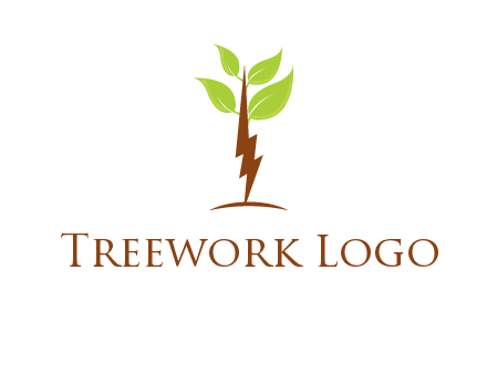 lightning tree logo