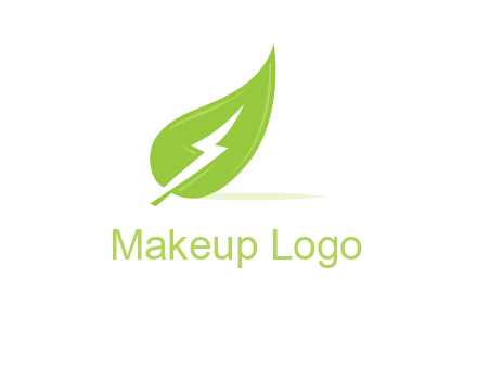 bolt on leaf logo