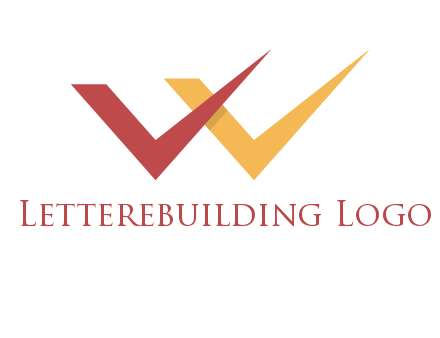 letter w tick logo