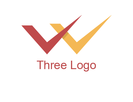 letter w tick logo