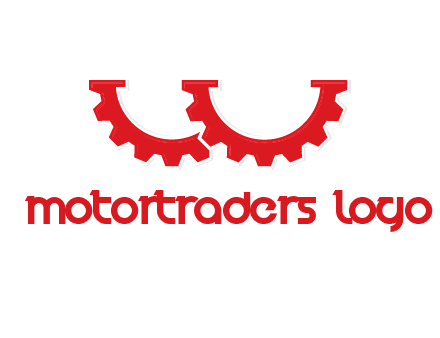 letter w gears logo