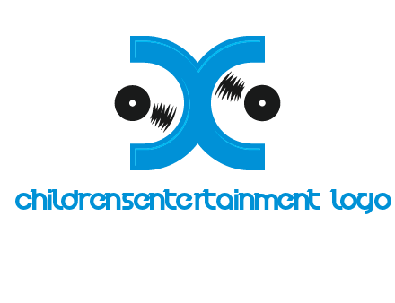 Letter X and music disc logo