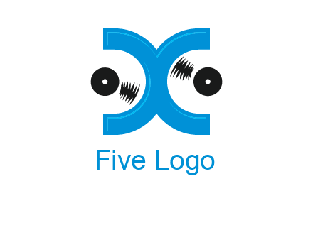 Letter X and music disc logo