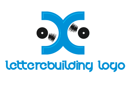 Letter X and music disc logo