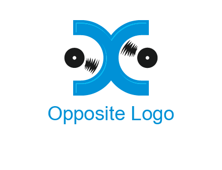 Letter X and music disc logo