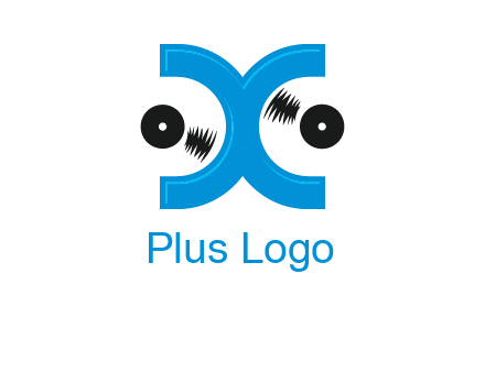 Letter X and music disc logo