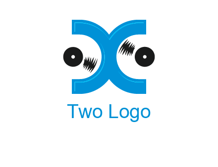 Letter X and music disc logo