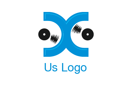 Letter X and music disc logo