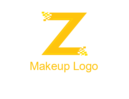 digital letter Z logo