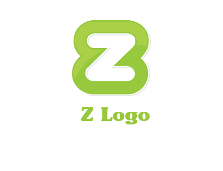 letter Z and number eight logo