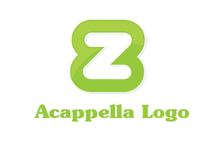letter Z and number eight logo