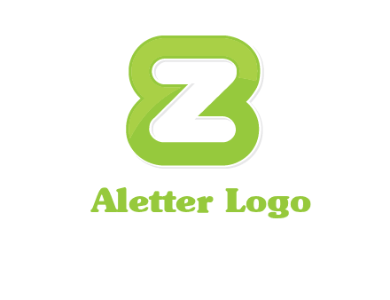 letter Z and number eight logo