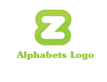 letter Z and number eight logo