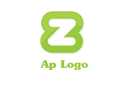 letter Z and number eight logo