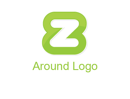 letter Z and number eight logo