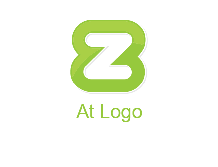 letter Z and number eight logo