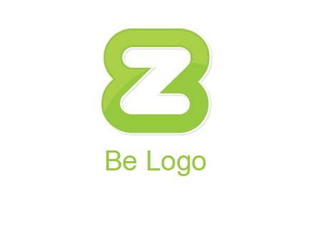 letter Z and number eight logo