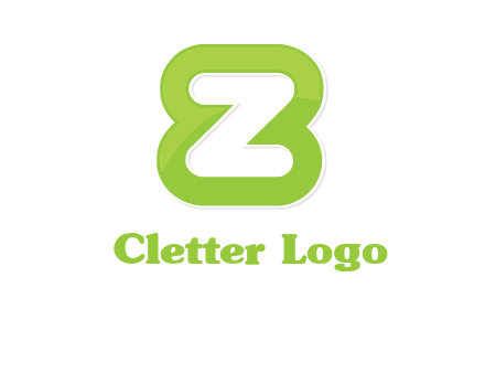 letter Z and number eight logo