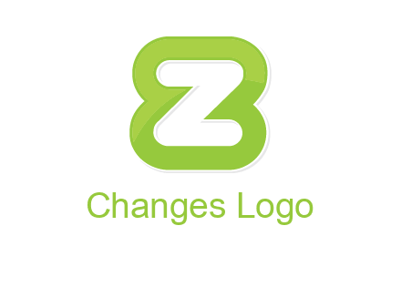 letter Z and number eight logo