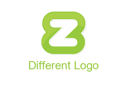 letter Z and number eight logo