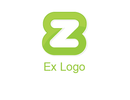 letter Z and number eight logo