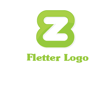 letter Z and number eight logo