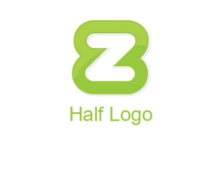 letter Z and number eight logo