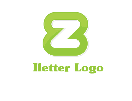 letter Z and number eight logo