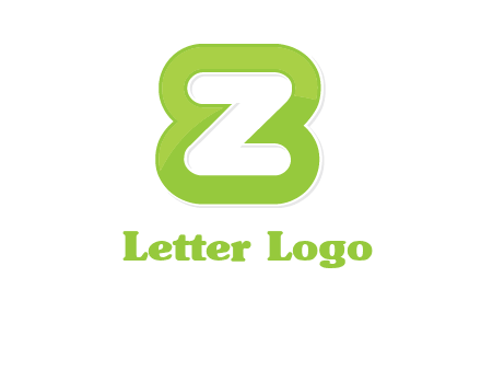 letter Z and number eight logo