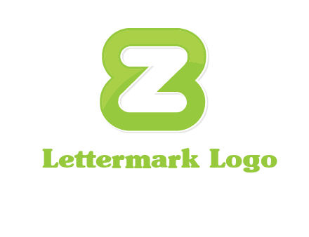 letter Z and number eight logo