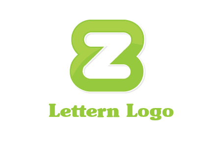 letter Z and number eight logo