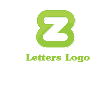 letter Z and number eight logo
