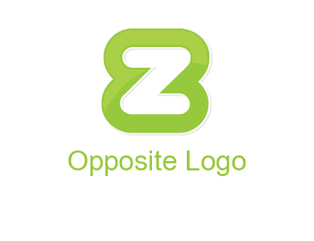 letter Z and number eight logo