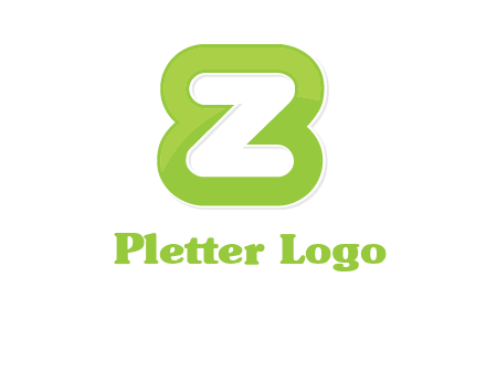 letter Z and number eight logo