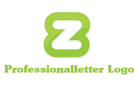 letter Z and number eight logo